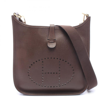 Hermes Shoulder Bag Evelyne I PM Chocolat