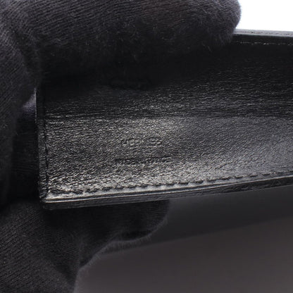 Hermes Shoulder Bag Onimetou Black Calfskin — view 4