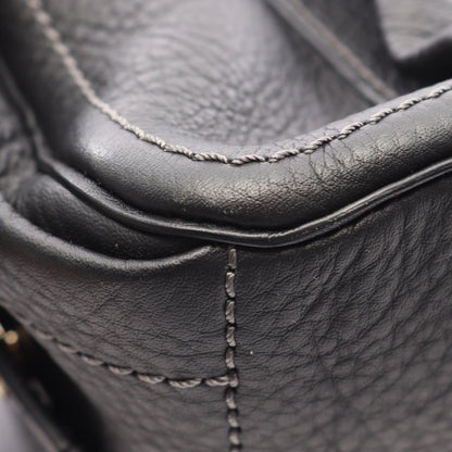 Celine Handbag Boogie Bag Black Leather — view 5