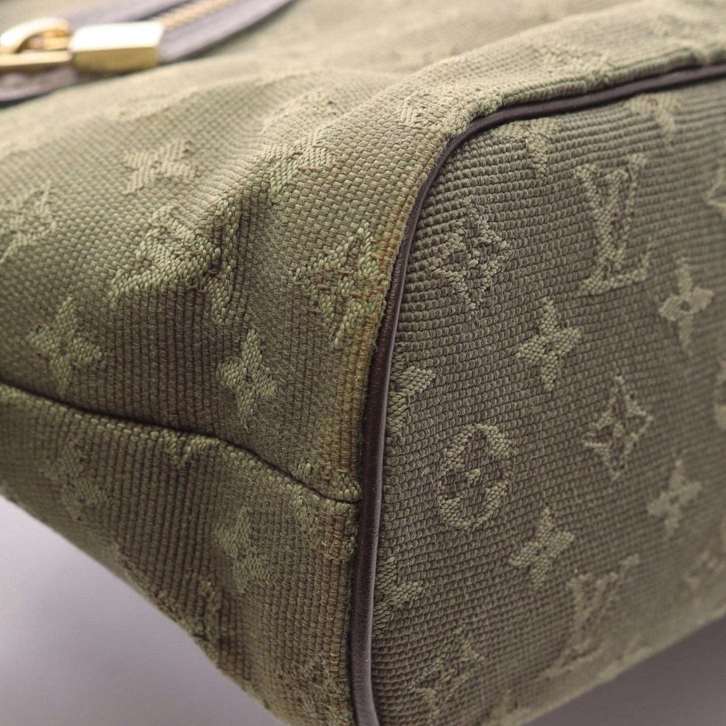 Louis Vuitton Tote Bag PM Monogram Mini Khaki Canvas Leather PM — view 6