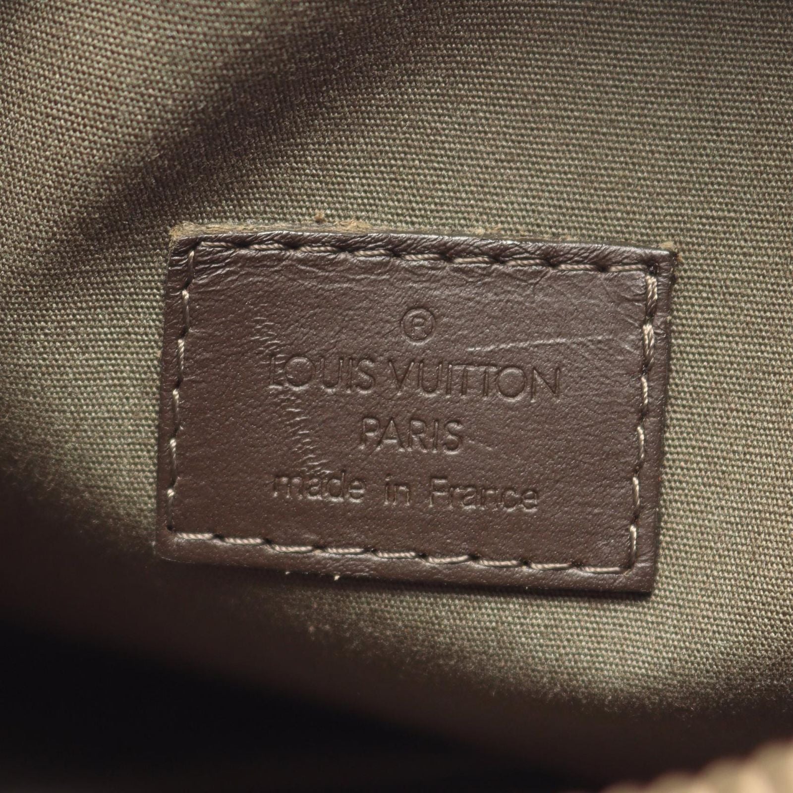Louis Vuitton Tote Bag PM Monogram Mini Khaki Canvas Leather PM — view 4