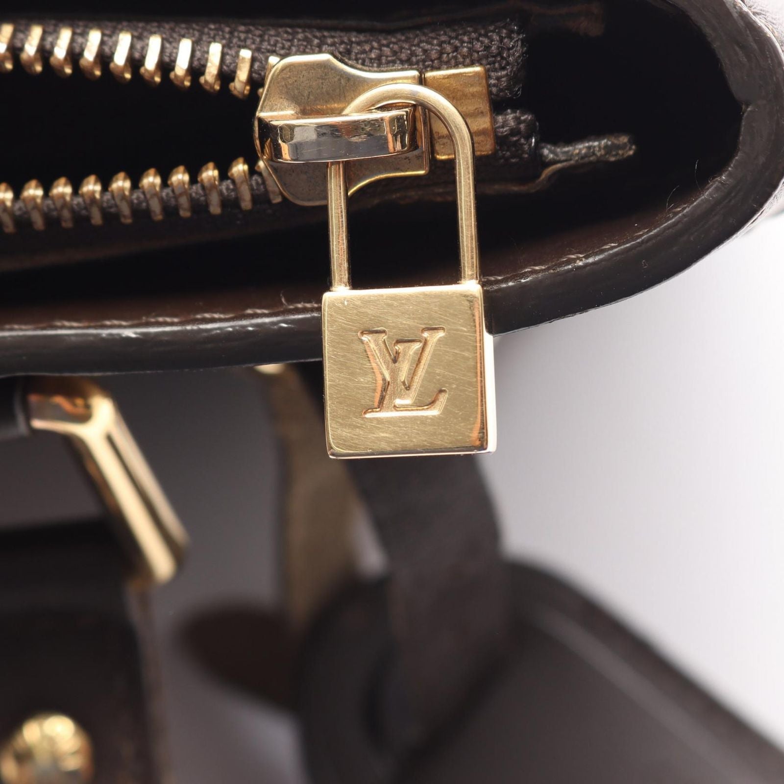 Louis Vuitton Tote Bag PM Monogram Mini Khaki Canvas Leather PM — view 7
