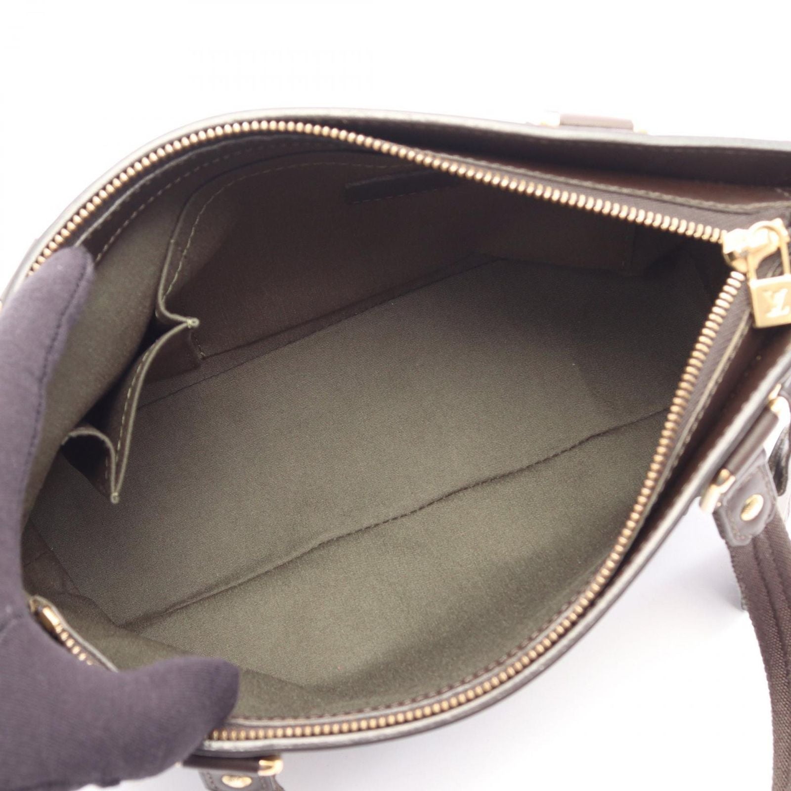 Louis Vuitton Tote Bag PM Monogram Mini Khaki Canvas Leather PM — view 3