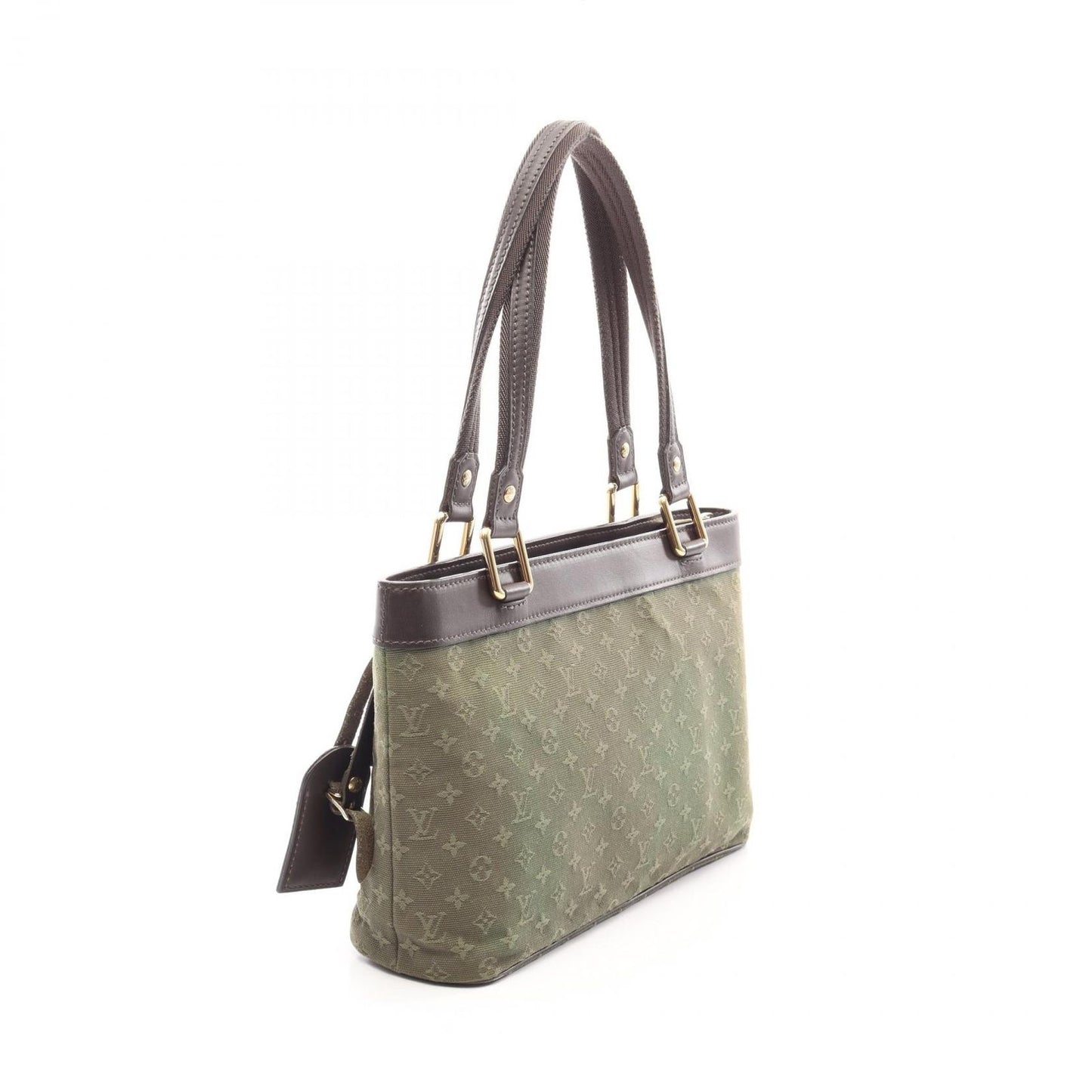 Louis Vuitton Tote Bag PM Monogram Mini Khaki Canvas Leather PM — view 2