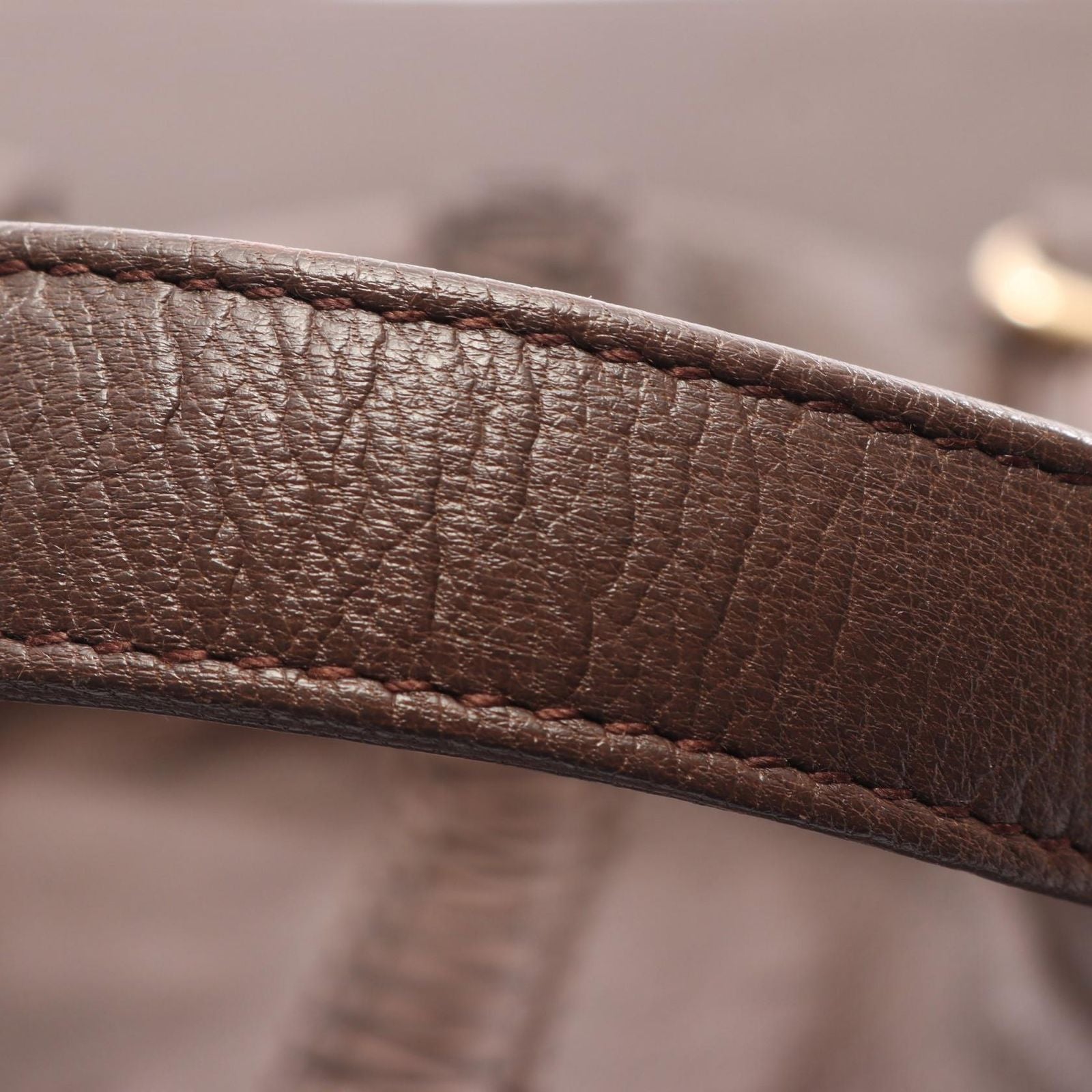 Bvlgari Handbag Leoni 2-Way Brown Leather Tote — view 7