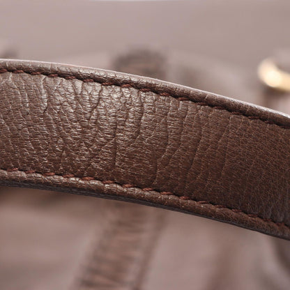 Bvlgari Handbag Leoni 2-Way Brown Leather Tote — view 7