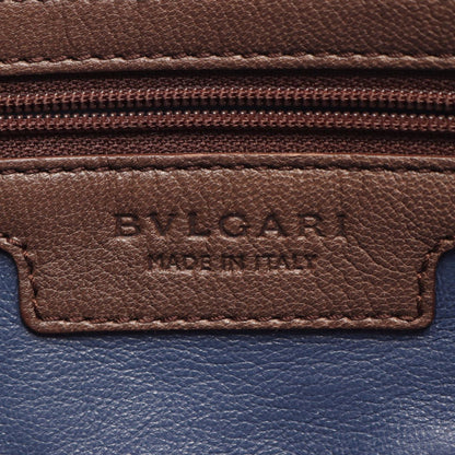 Bvlgari Handbag Leoni 2-Way Brown Leather Tote — view 4