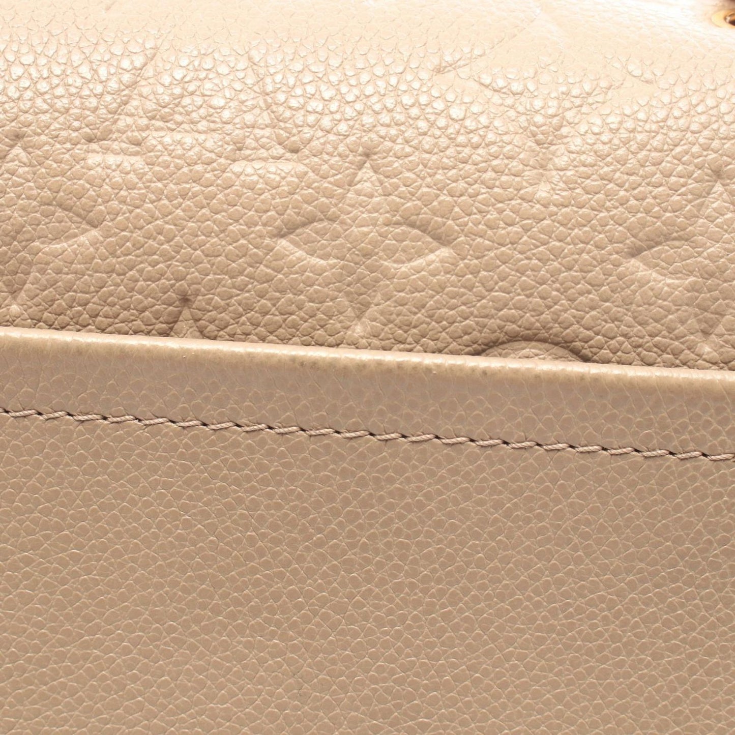 Louis Vuitton Shoulder Bag Malso Monogram Empreinte Tourterelle Leather — view 6