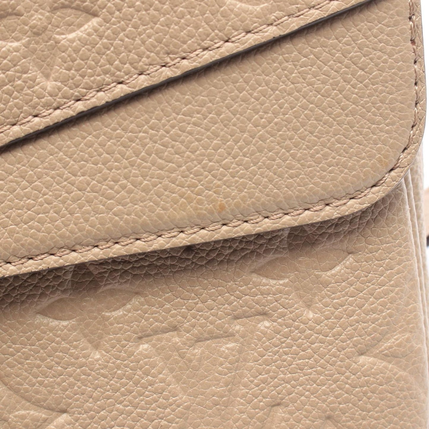 Louis Vuitton Shoulder Bag Malso Monogram Empreinte Tourterelle Leather — view 5
