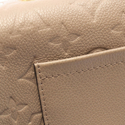 Louis Vuitton Shoulder Bag Malso Monogram Empreinte Tourterelle Leather — view 7