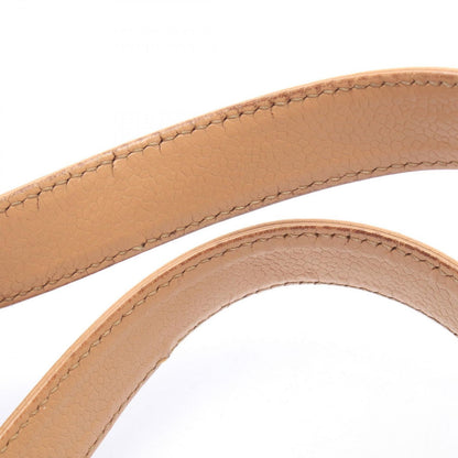 Chanel Shoulder Bag Choco Bar Beige Caviar Leather — view 6