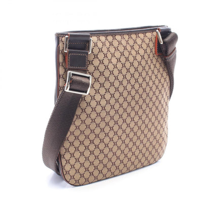 Celine Shoulder Bag Macadam Canvas Leather — view 2