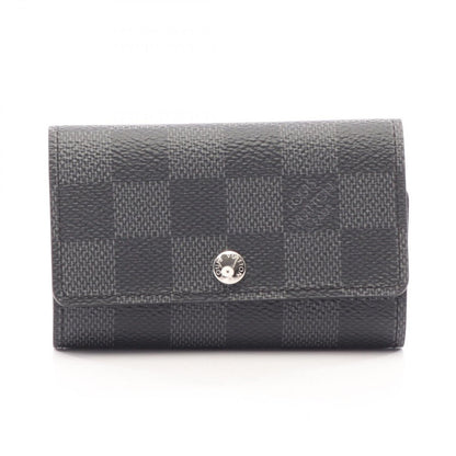 Louis Vuitton Key Case Multicles 6 Damier Graphite Key Holder