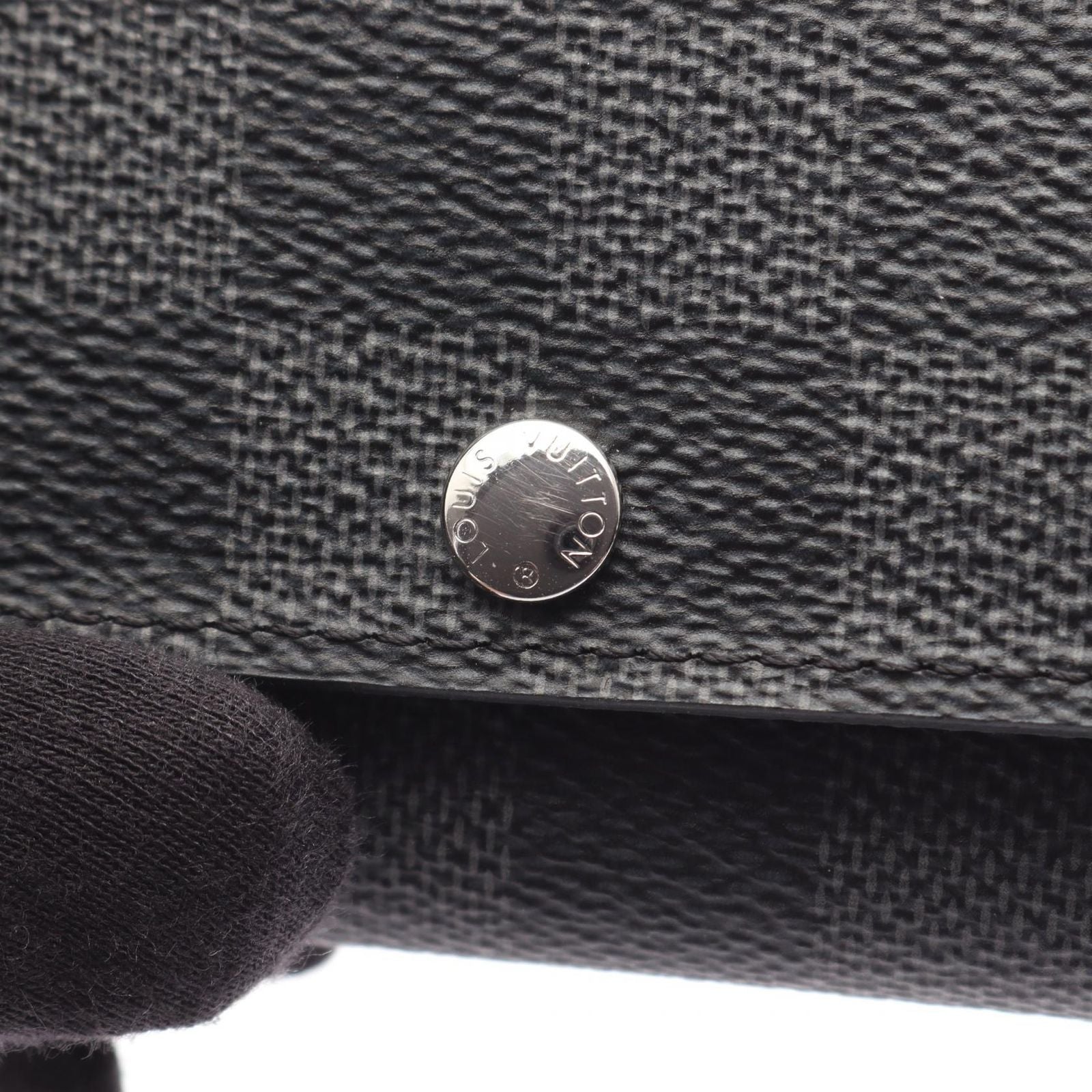 Louis Vuitton Key Case Multicles 6 Damier Graphite Key Holder — view 8