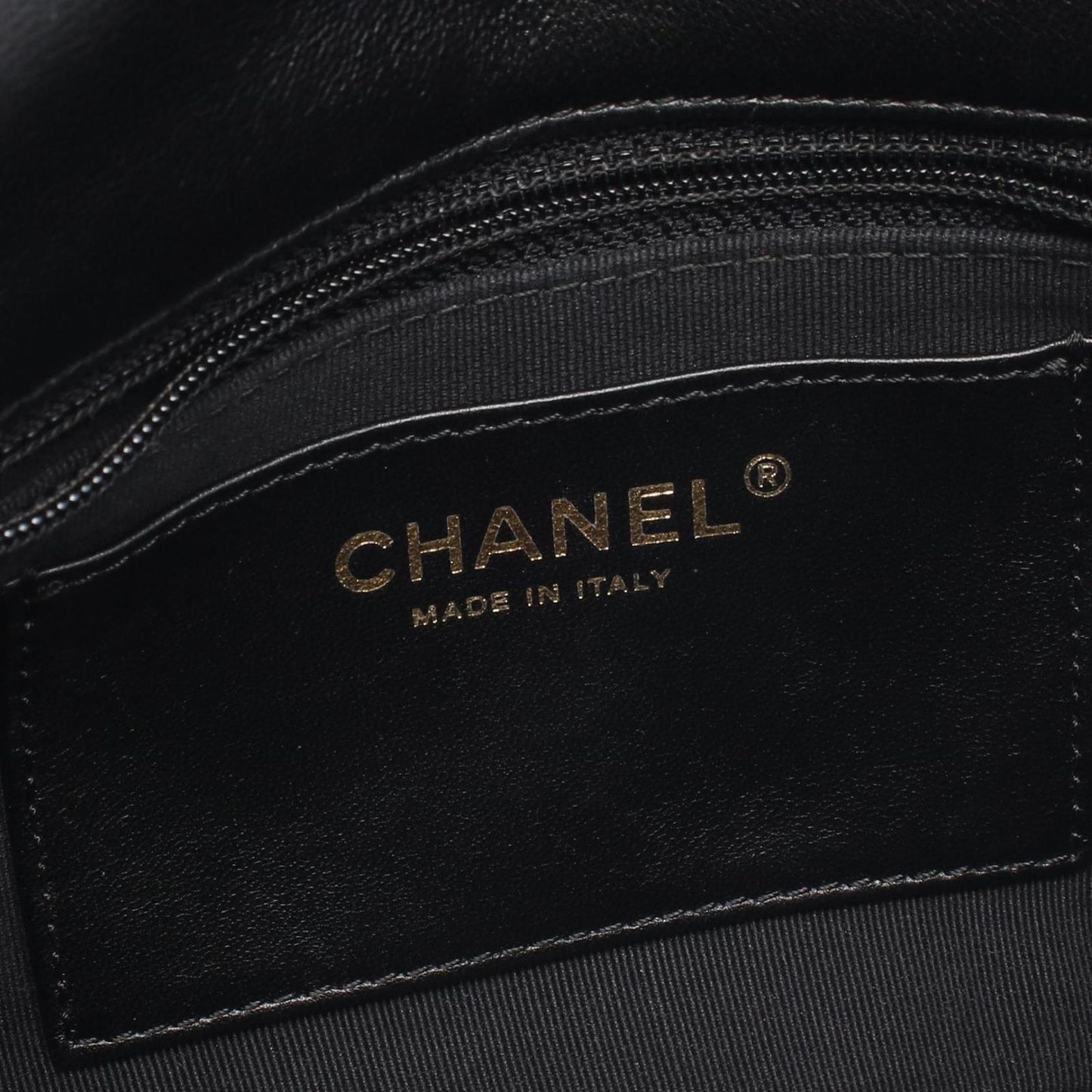 Chanel Shoulder Bag Quilted Small Flap Black Leather Chain — view 4