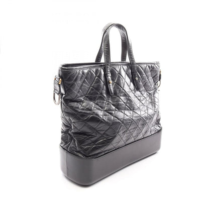 Chanel Handbag Gabrielle 2-Way Black Leather Tote — view 2