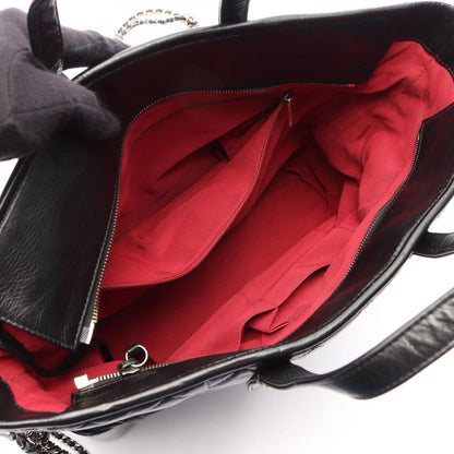 Chanel Handbag Gabrielle 2-Way Black Leather Tote — view 3