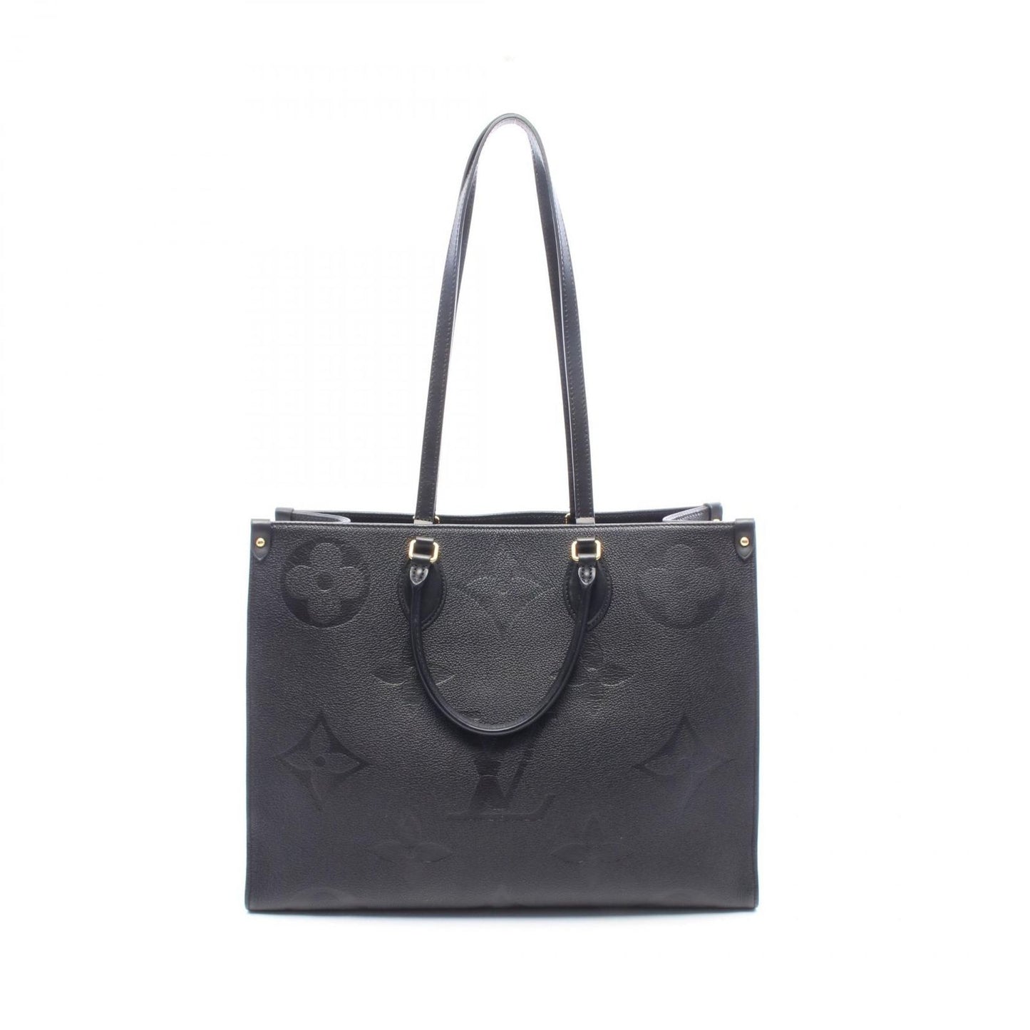 Louis Vuitton Tote Bag On The Go GM Monogram Empreinte Noir Leather