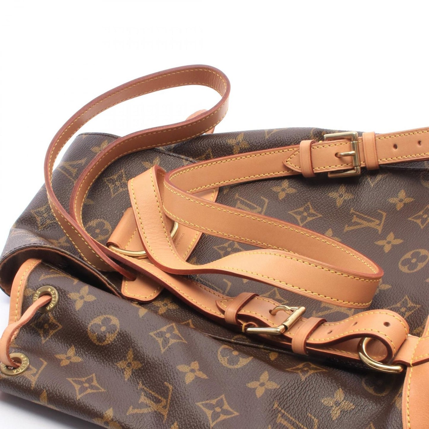 Louis Vuitton Backpack Montsouris MM Leather — view 7