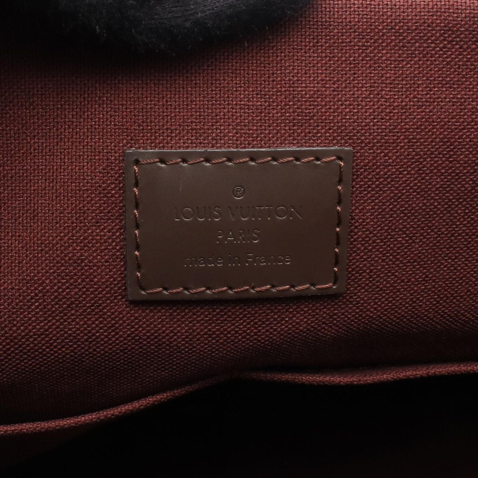Louis Vuitton Tote Bag Jena MM Damier Ebene Leather — view 4