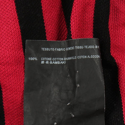 Saint Laurent Paris Short Sleeve T-Shirt Logo Embroidery Border Cotton — view 4