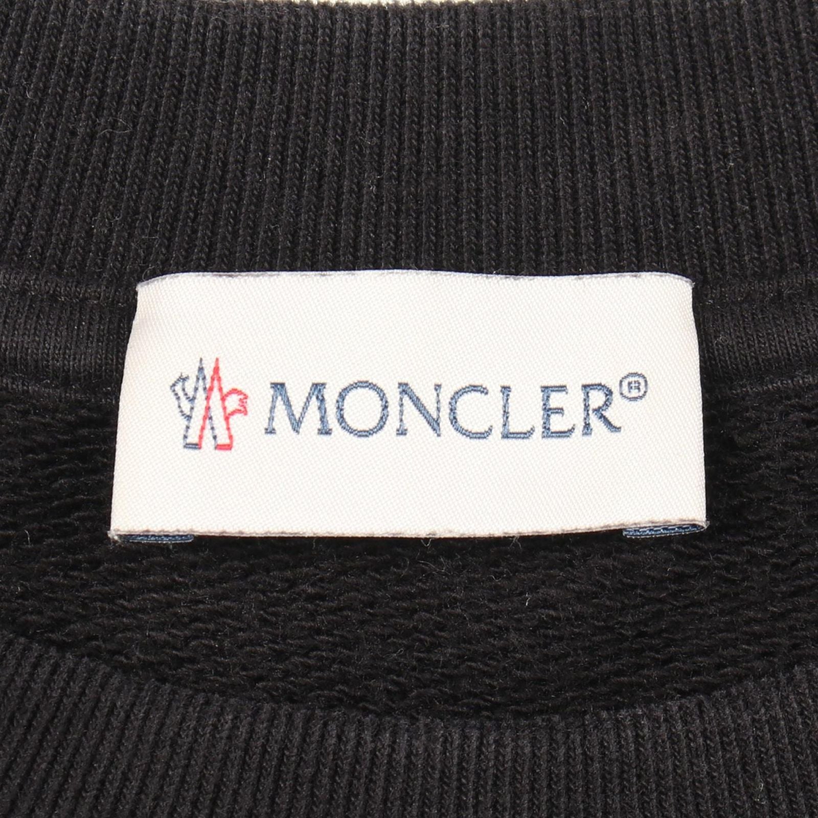 Moncler Sweatshirt Logo Embroidery Cotton — view 3