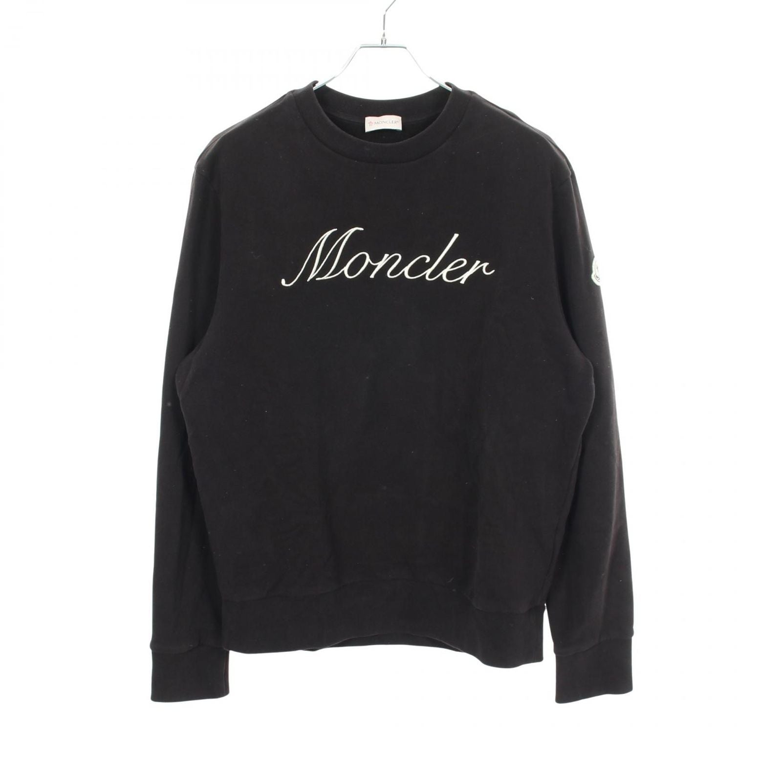 Moncler Sweatshirt Logo Embroidery Cotton