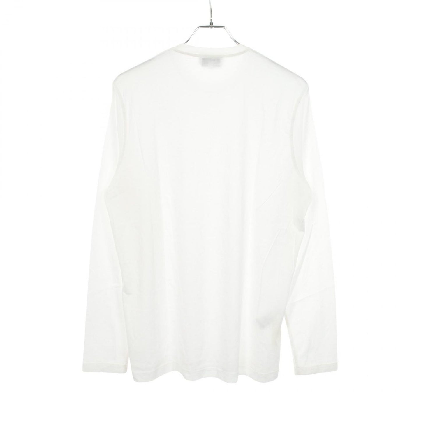 Hermes Long Sleeve T-Shirt H Embroidery Crew Neck Cotton — view 2