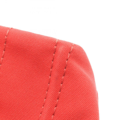 Prada Tote Canapa Red Canvas Handbag — view 7