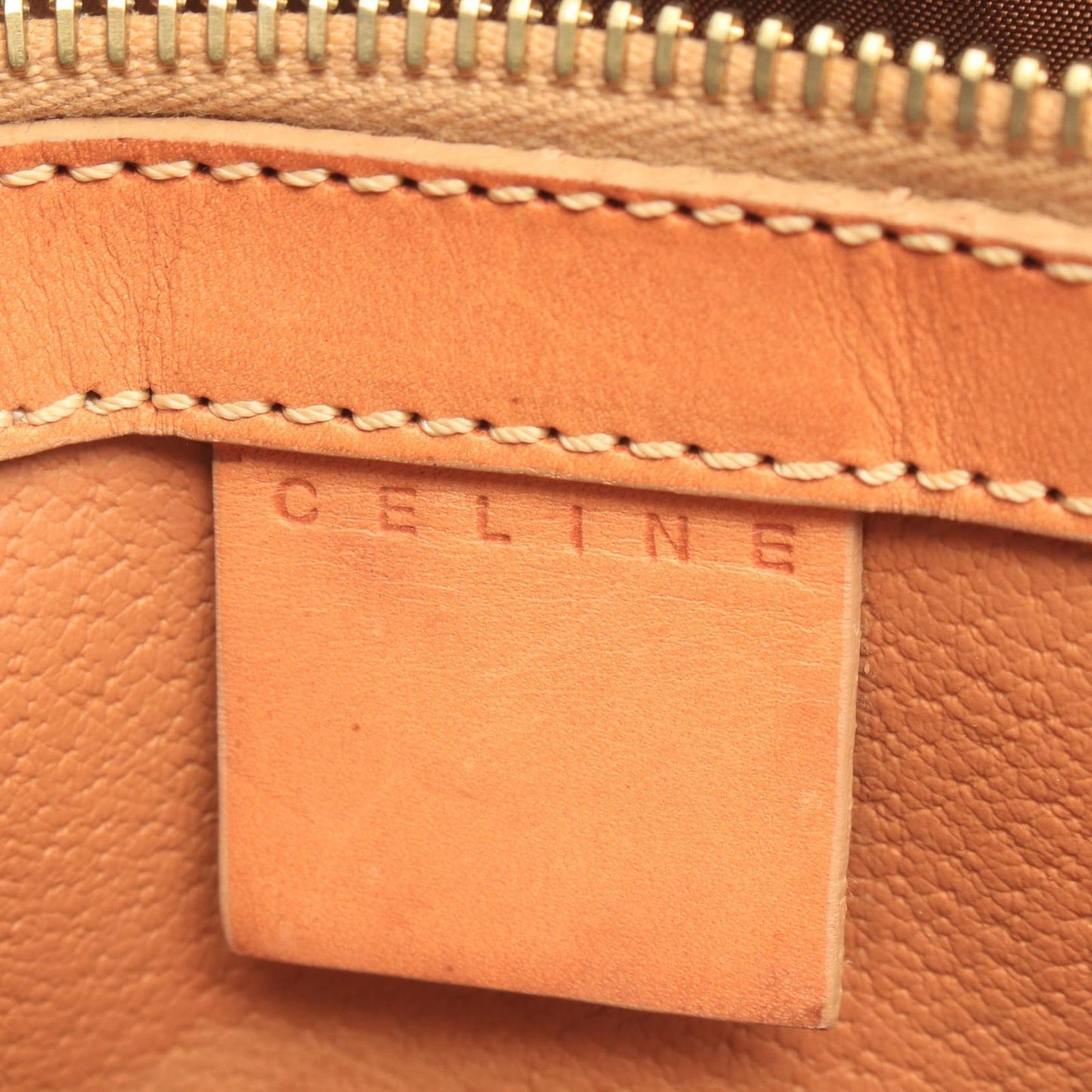Celine Tote Bag Macadam Beige Leather — view 4