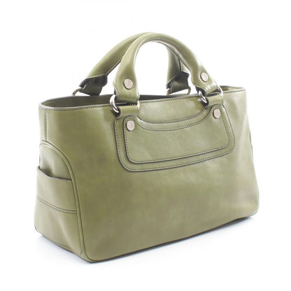 Celine Handbag Boogie Bag Green Leather — view 2