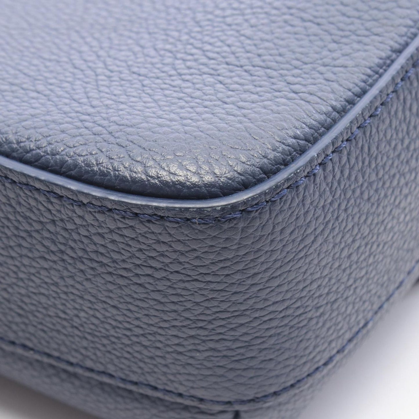 Louis Vuitton Shoulder Bag Fast Line Messenger Aerogram Navy Leather — view 5