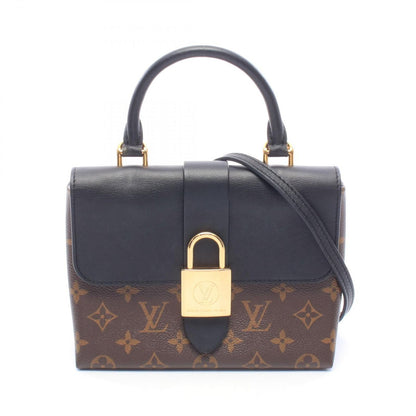Louis Vuitton Handbag Locky BB Monogram Noir 2-Way Leather