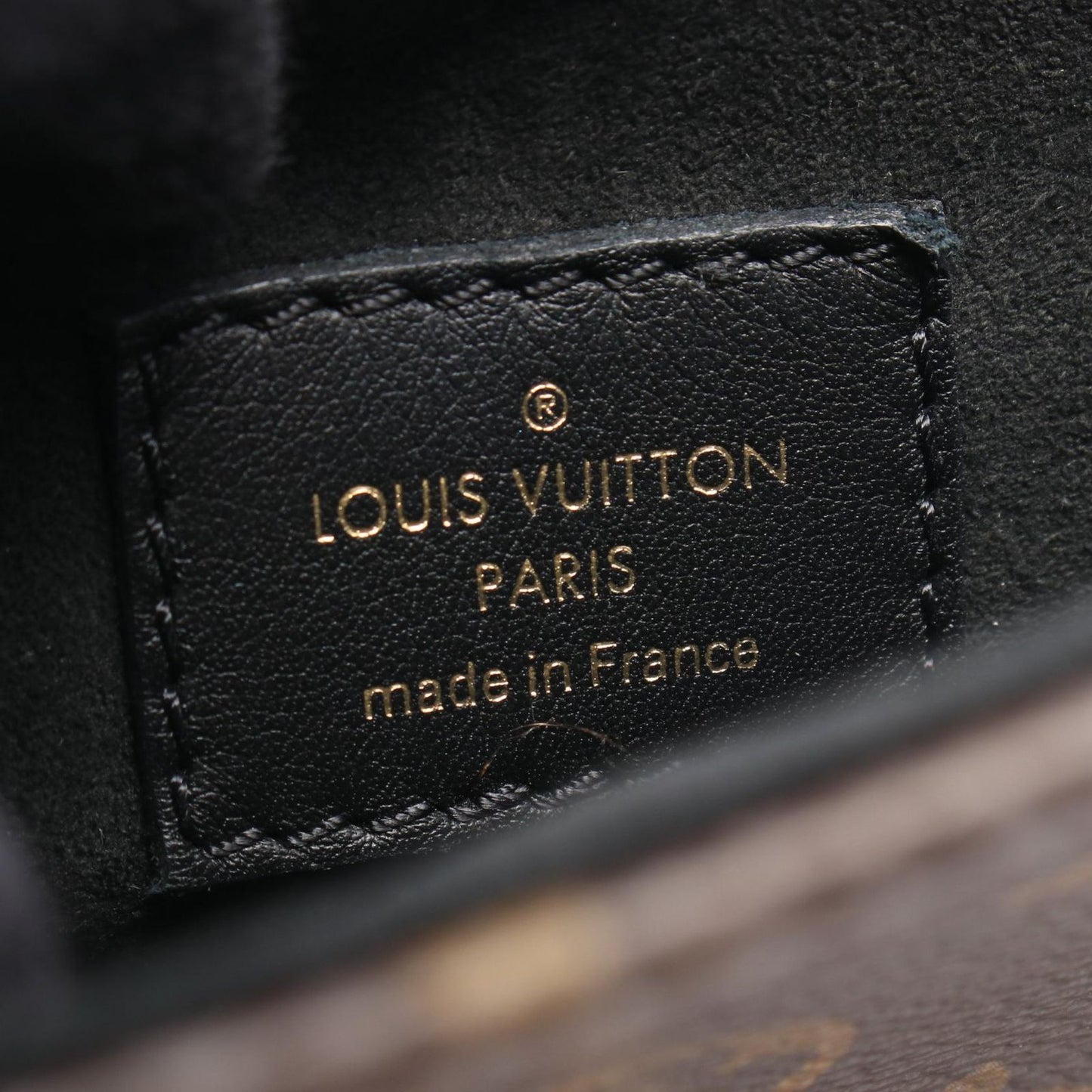 Louis Vuitton Handbag Locky BB Monogram Noir 2-Way Leather — view 4