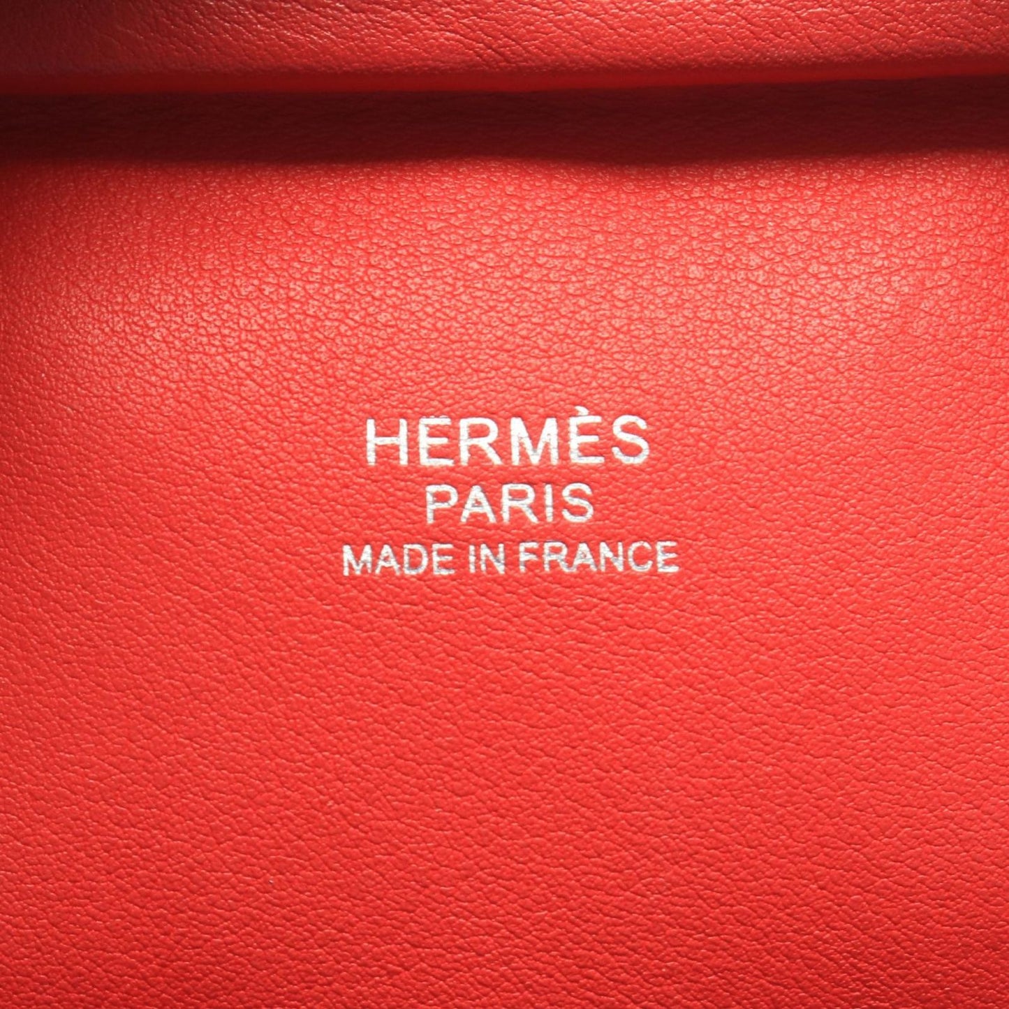 Hermes Handbag Plume 28 Verso Blue Nord Rouge de Coeur — view 4
