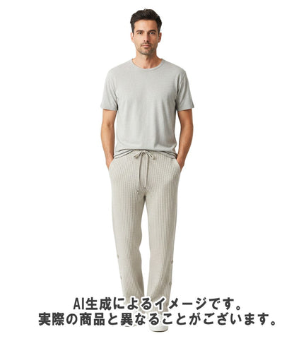 Loro Piana Baby Cashmere Rib Knit Pants 38 — view 5