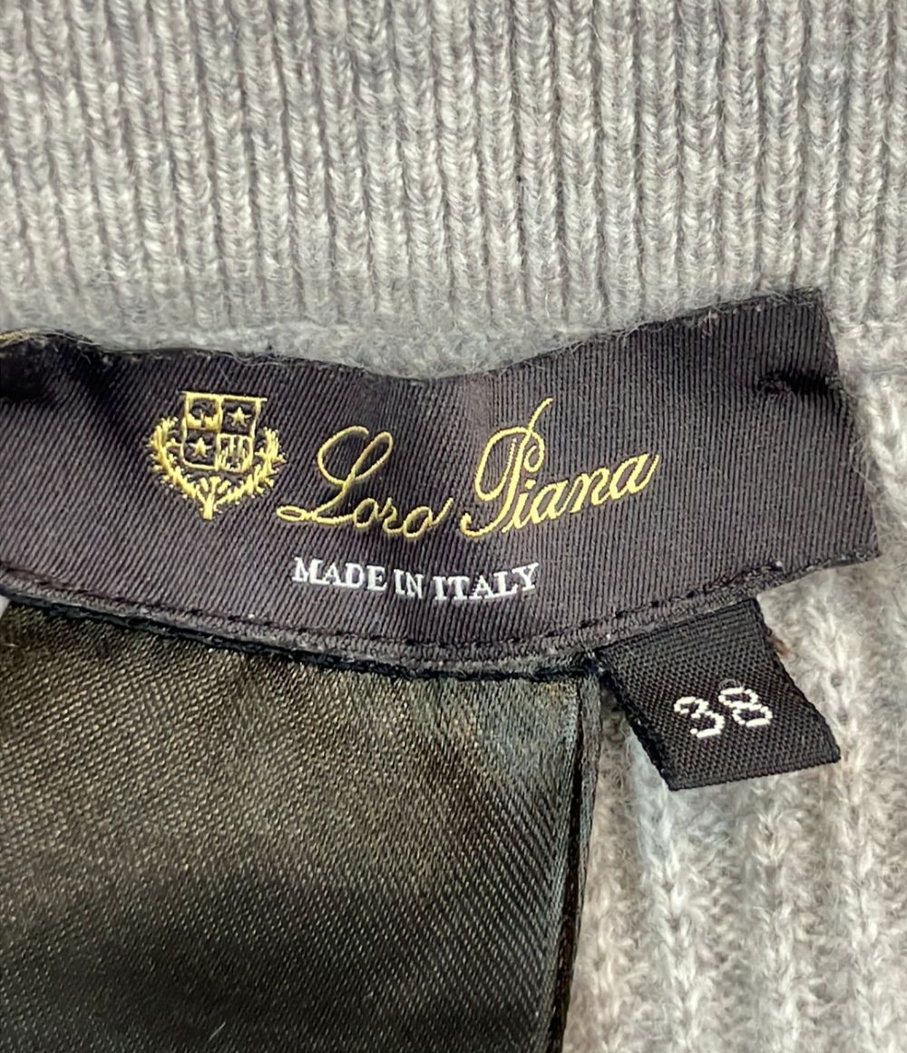 Loro Piana Baby Cashmere Rib Knit Pants 38 — view 3