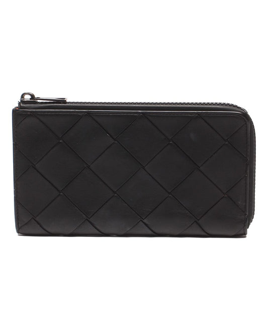 Bottega Veneta L Zipper Wallet Maxi Intrecciato