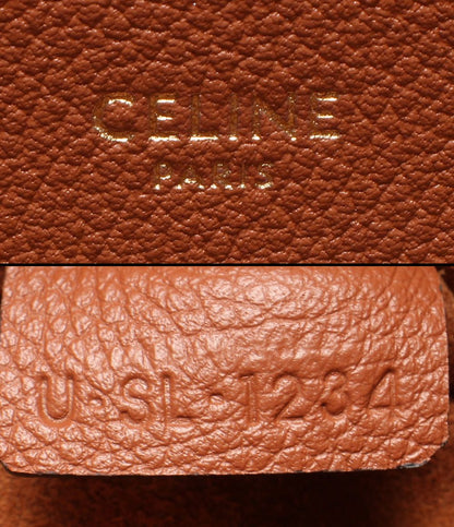Celine Tote Shoulder Bag Cabas Anais Cuir Triomphe — view 4
