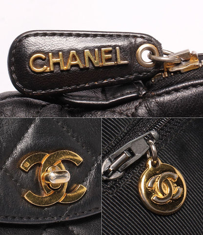 Chanel Chain Shoulder Bag Gold Quilted — view 6