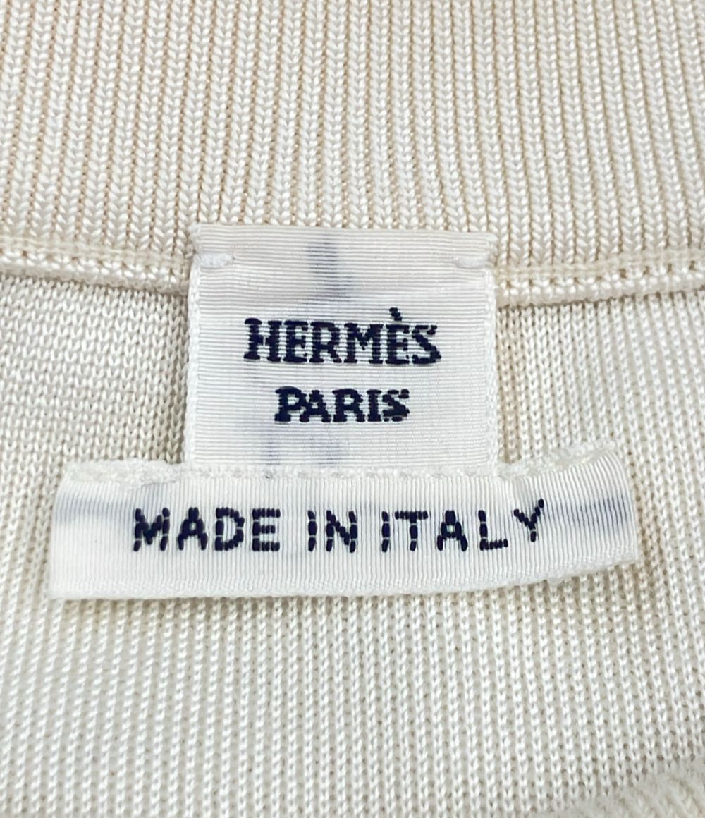 Hermes Palefroi Remix Motif Knit Short Sleeve 40 Sweater — view 3