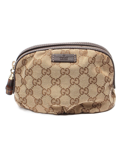 Gucci Pouch Bamboo GG Canvas