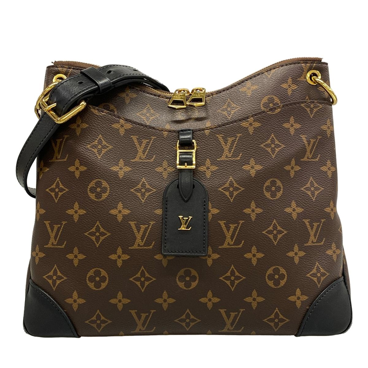 Louis Vuitton Shoulder Bag Monogram Odeon NM Noir