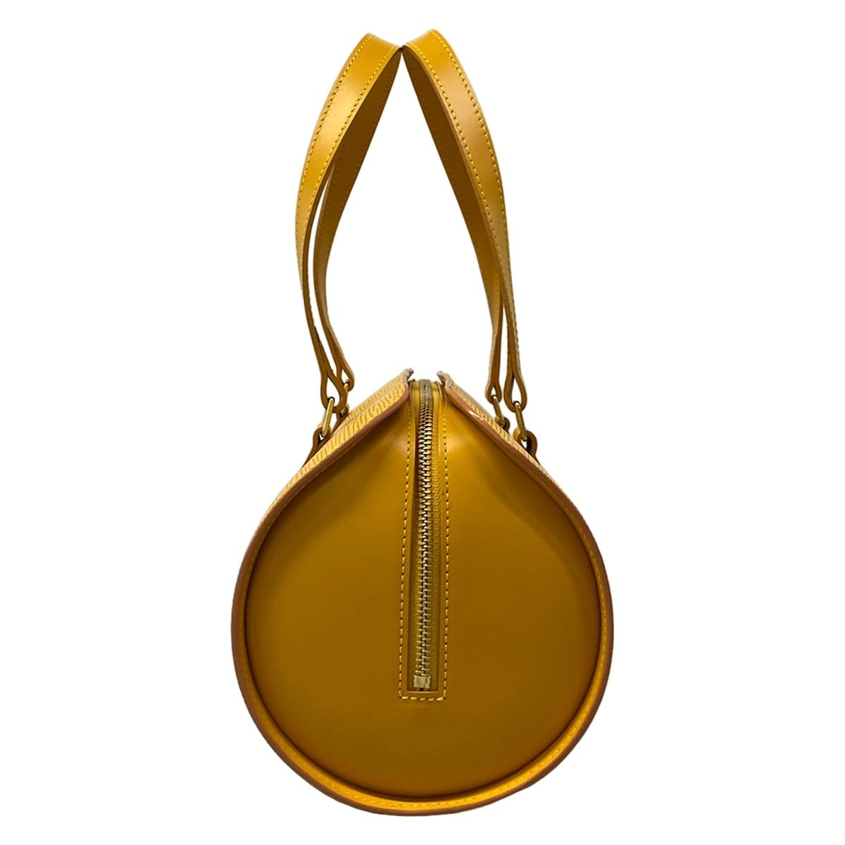 Louis Vuitton Handbag Epi Soufflot Jaune Leather — view 4