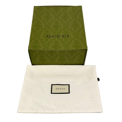 Gucci Shoulder Bag GG Matelasse Black Detachable Strap Leather — view 8