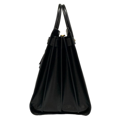 Saint Laurent Paris Tote Bag Sac de Jour Souple Large Black Leather — view 2