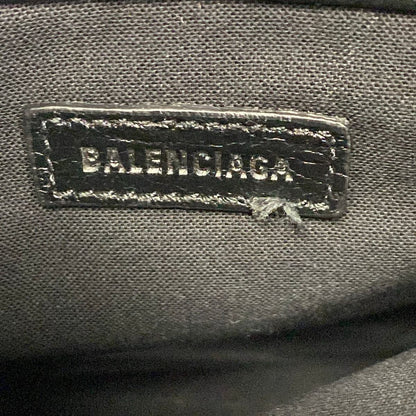 Balenciaga Shoulder Bag Explorer Black White Graffiti Leather — view 8