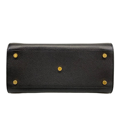Saint Laurent Paris Tote Bag Sac de Jour Small Black Leather — view 5