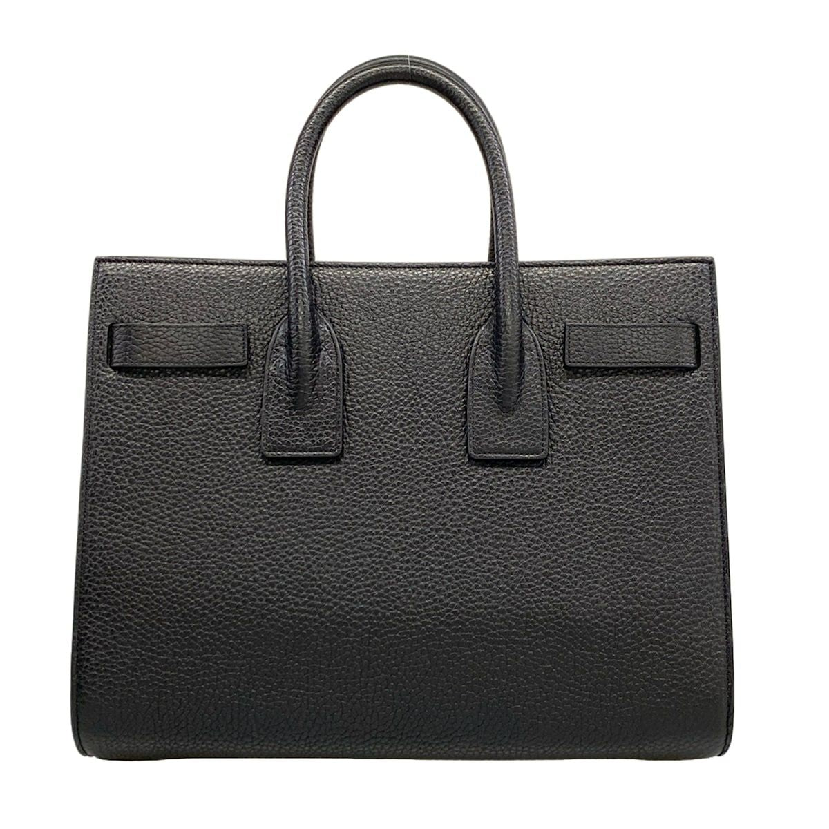 Saint Laurent Paris Tote Bag Sac de Jour Small Black Leather — view 3