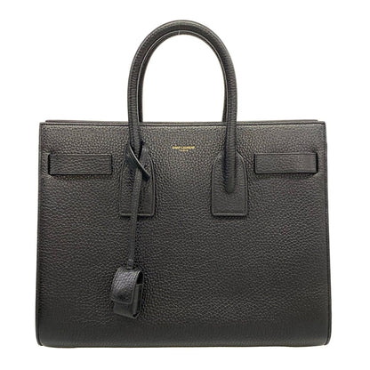 Saint Laurent Paris Tote Bag Sac de Jour Small Black Leather